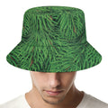 Christmas Tree Branches Print Bucket Hat