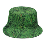 Christmas Tree Branches Print Bucket Hat