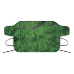 Christmas Tree Branches Print Car Windshield Snow Cover