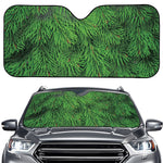 Christmas Tree Branches Print Car Windshield Sun Shade