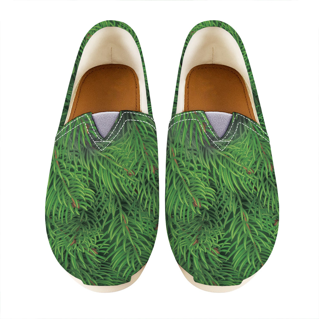 Christmas Tree Branches Print Casual Shoes
