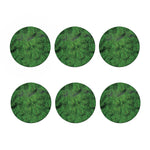 Christmas Tree Branches Print Coaster Set