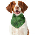 Christmas Tree Branches Print Dog Bandana