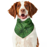 Christmas Tree Branches Print Dog Bandana