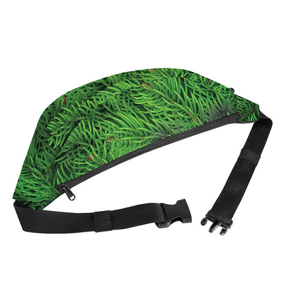 Christmas Tree Branches Print Fanny Pack