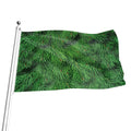 Christmas Tree Branches Print Flag