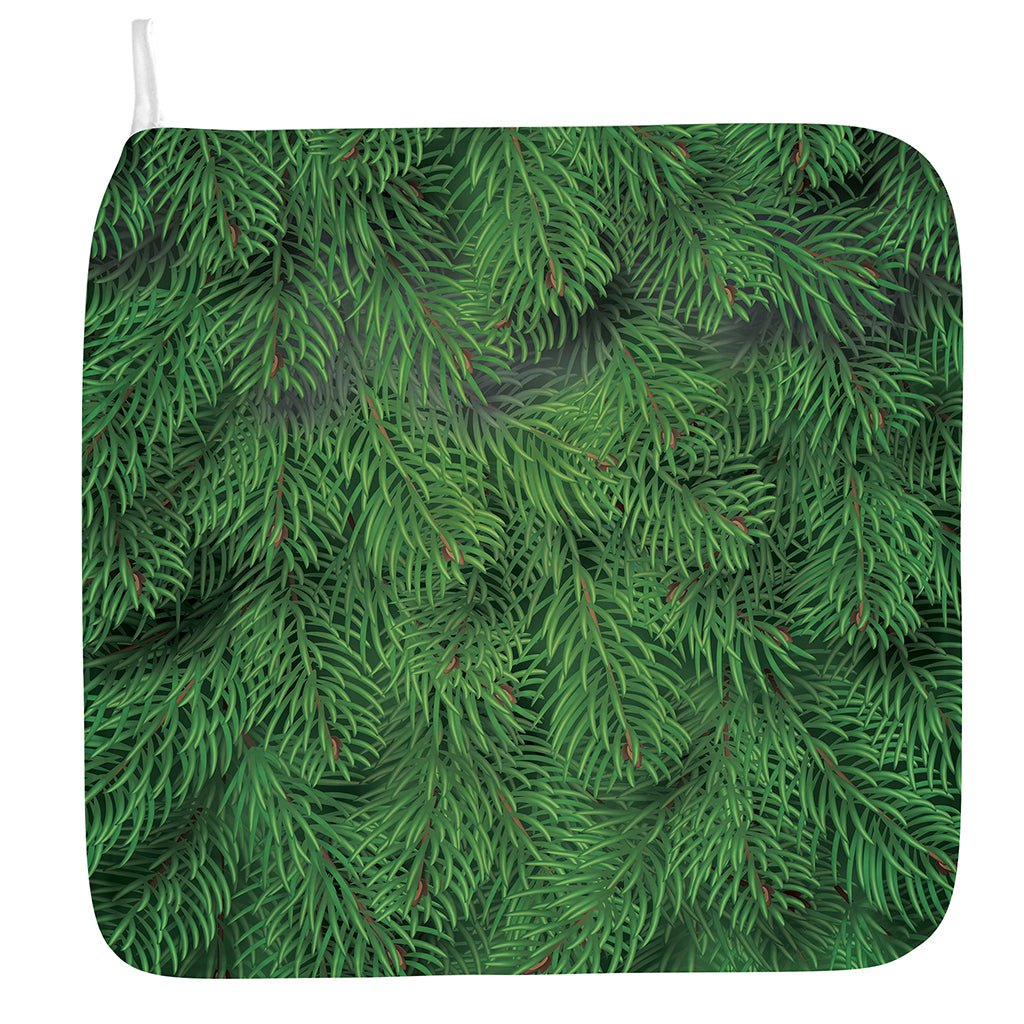 Christmas Tree Branches Print Hand Towel