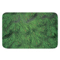 Christmas Tree Branches Print Indoor Door Mat