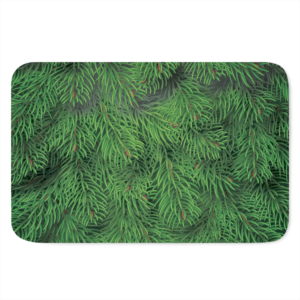 Christmas Tree Branches Print Indoor Door Mat