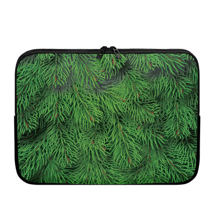 Christmas Tree Branches Print Laptop Sleeve