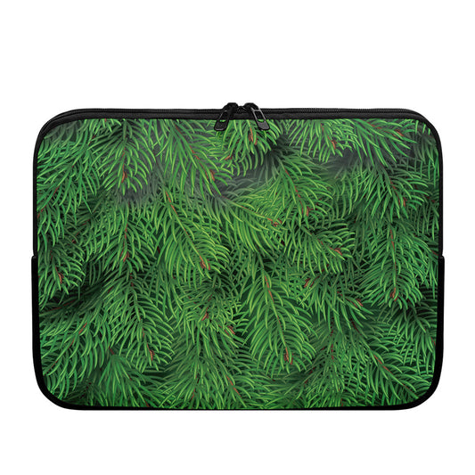 Christmas Tree Branches Print Laptop Sleeve