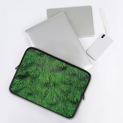 Christmas Tree Branches Print Laptop Sleeve