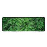 Christmas Tree Branches Print Long Kitchen Mat