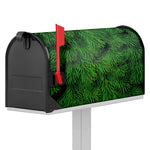 Christmas Tree Branches Print Mailbox Cover