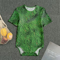 Christmas Tree Branches Print Men's Bodysuit