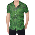 Christmas Tree Branches Print Men's Shirt