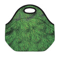 Christmas Tree Branches Print Neoprene Lunch Bag