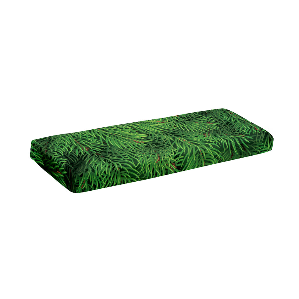 Christmas Tree Branches Print Piano Keyboard Cover