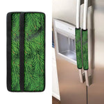 Christmas Tree Branches Print Refrigerator Handle Covers