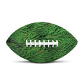 Christmas Tree Branches Print Rugby Ball