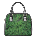 Christmas Tree Branches Print Shoulder Handbag