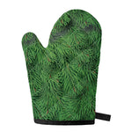 Christmas Tree Branches Print Single Oven Mitt