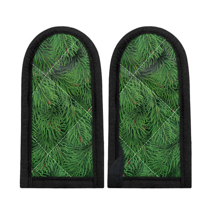 Christmas Tree Branches Print Skillet Handle Cover