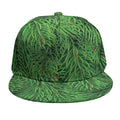 Christmas Tree Branches Print Snapback Cap