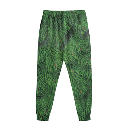 Christmas Tree Branches Print Sweatpants