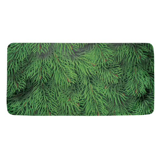 Christmas Tree Branches Print Towel