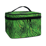 Christmas Tree Branches Print Travel Makeup Bag