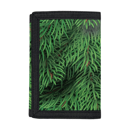 Christmas Tree Branches Print Trifold Wallet