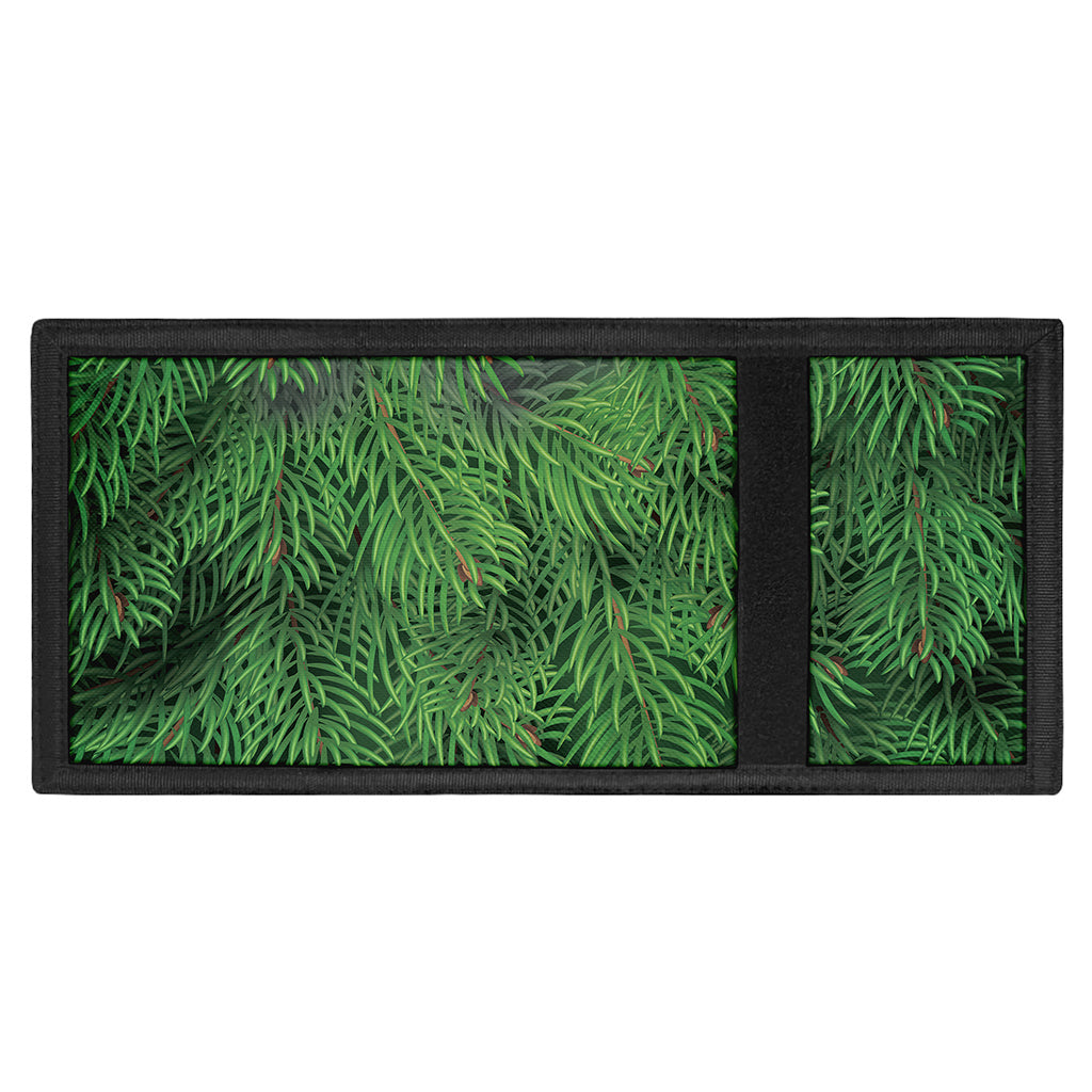 Christmas Tree Branches Print Trifold Wallet