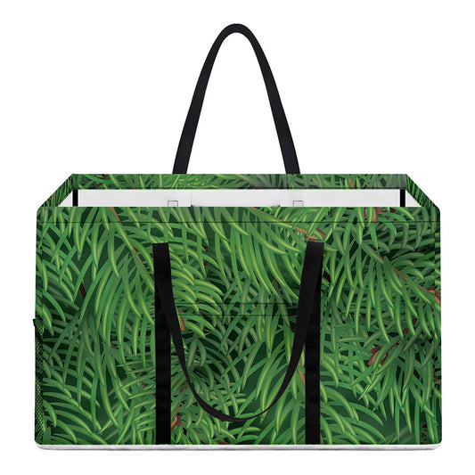 Christmas Tree Branches Print Utility Tote Bag
