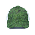 Christmas Tree Branches Print White Mesh Trucker Hat