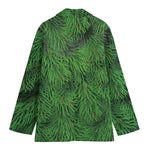 Christmas Tree Branches Print Women's Blazer