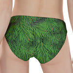 Christmas Tree Branches Print Women's Panties