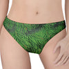 Christmas Tree Branches Print Women's Thong