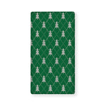 Christmas Tree Knitted Pattern Print Baby Crib Sheet