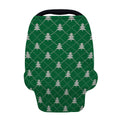 Christmas Tree Knitted Pattern Print Baby Seat Cover