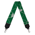 Christmas Tree Knitted Pattern Print Bag Strap