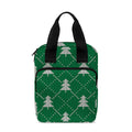 Christmas Tree Knitted Pattern Print Bible Tote Bag