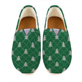 Christmas Tree Knitted Pattern Print Casual Shoes