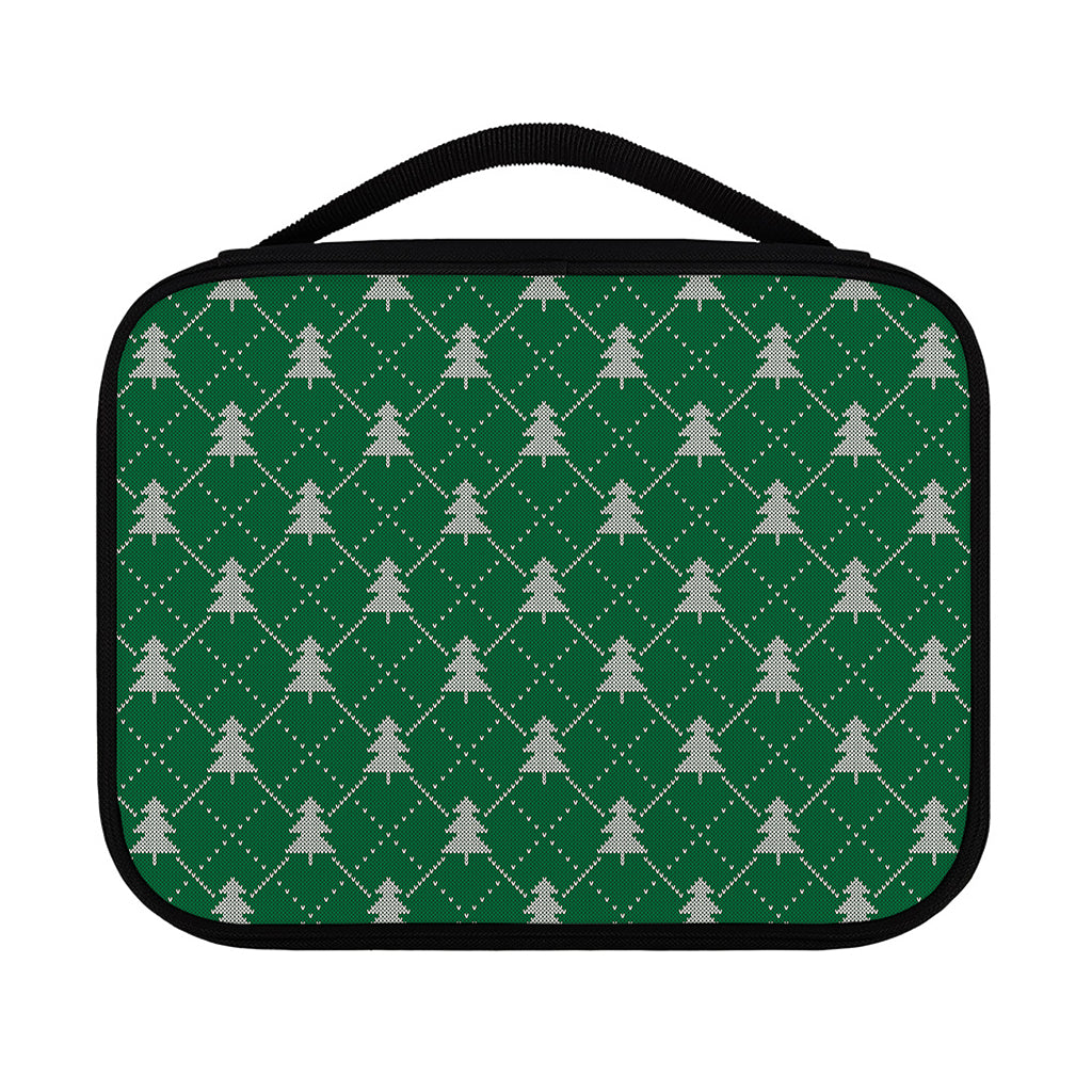 Christmas Tree Knitted Pattern Print Classic Bible Case