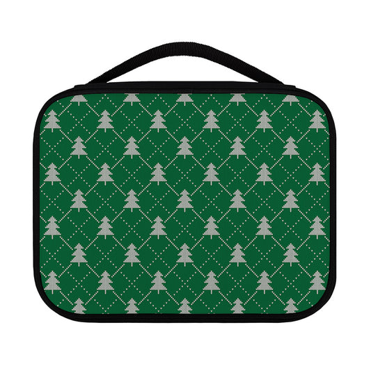 Christmas Tree Knitted Pattern Print Classic Bible Case