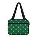 Christmas Tree Knitted Pattern Print Double Strap Bible Bag