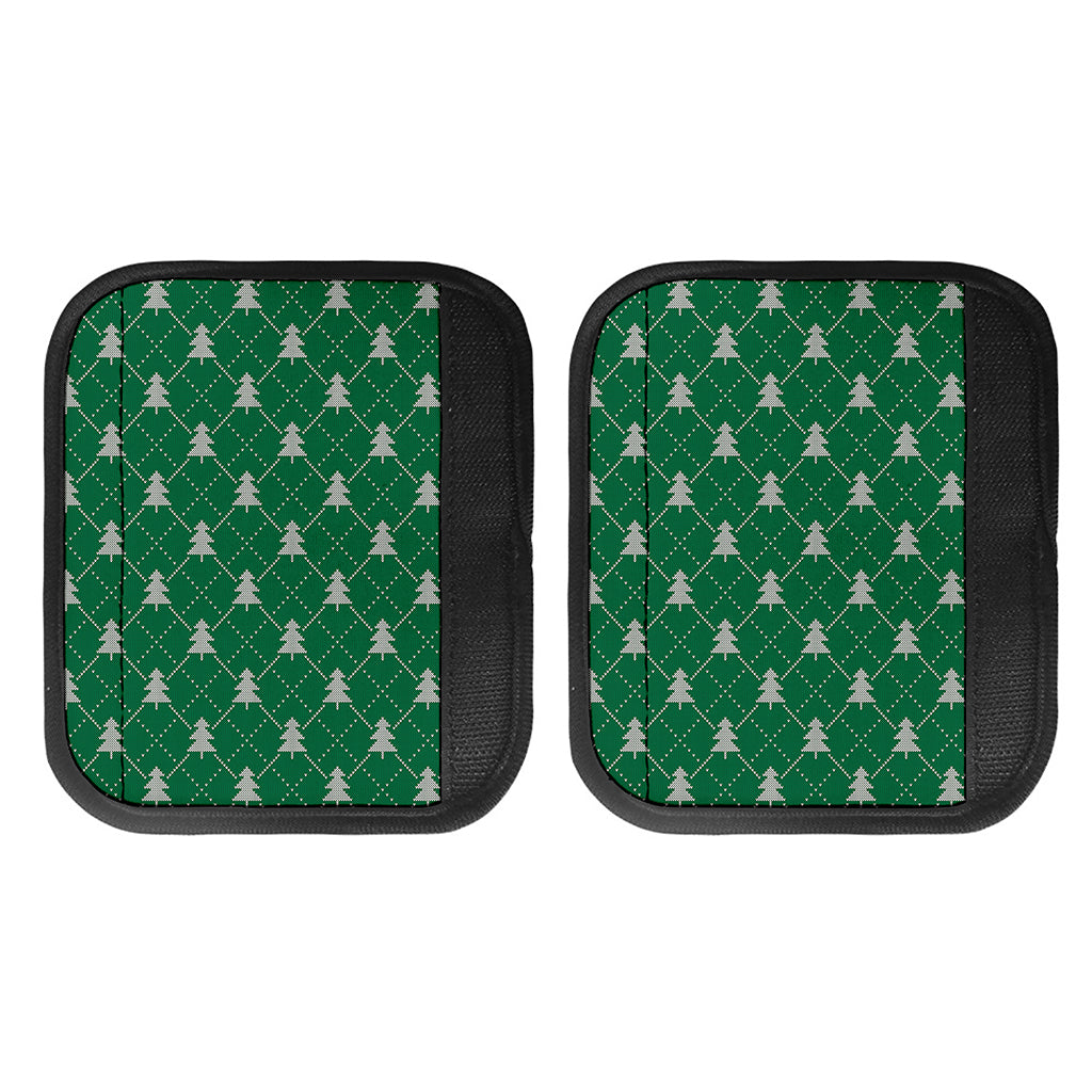 Christmas Tree Knitted Pattern Print Handle Covers
