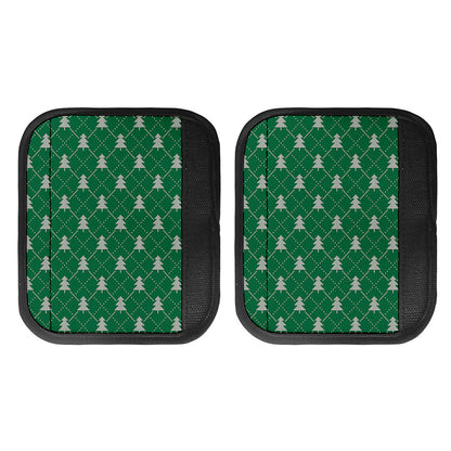 Christmas Tree Knitted Pattern Print Handle Covers