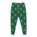 Christmas Tree Knitted Pattern Print Jogger Pants