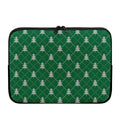 Christmas Tree Knitted Pattern Print Laptop Sleeve